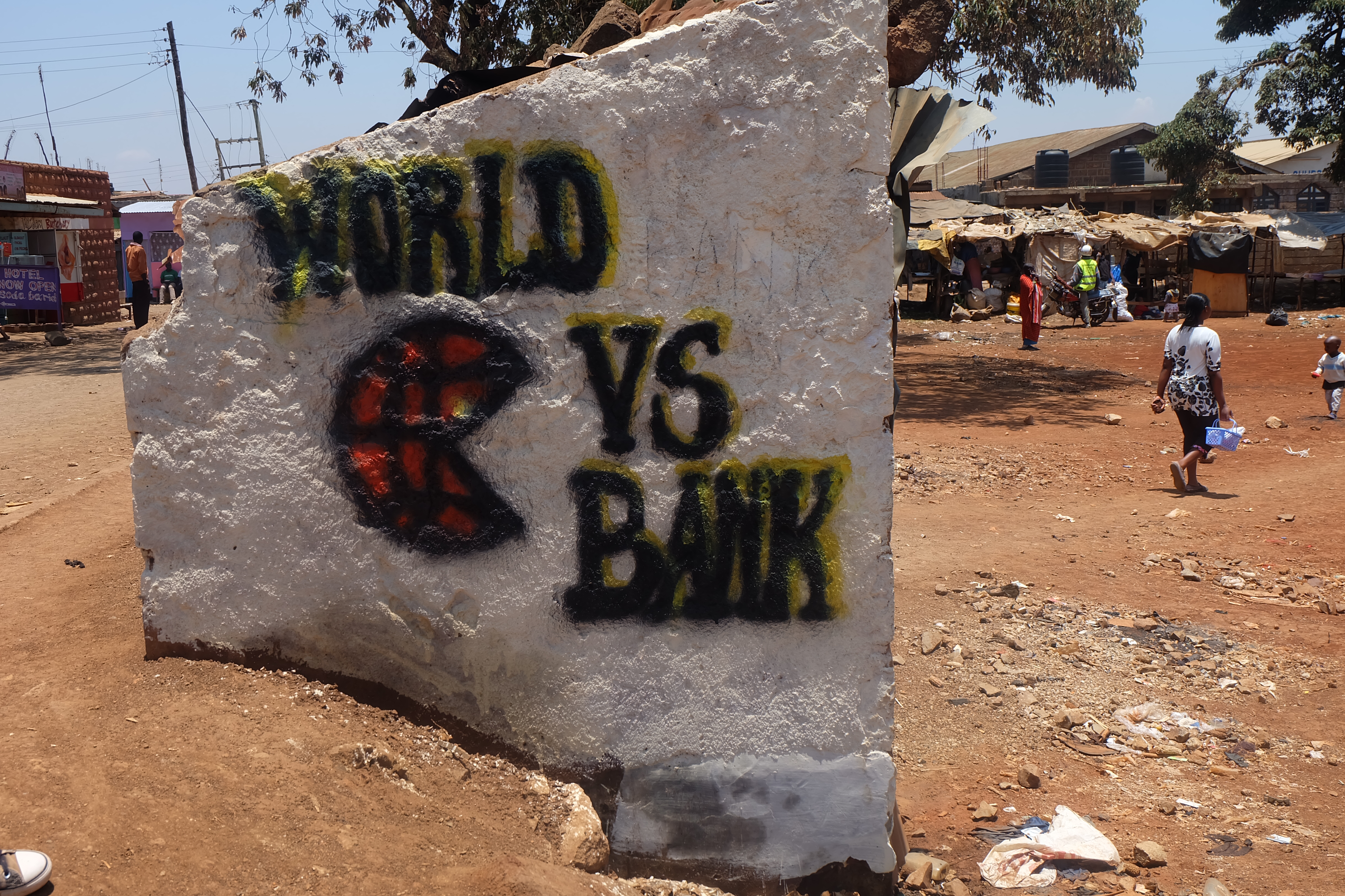 World Bank protest in Kenya