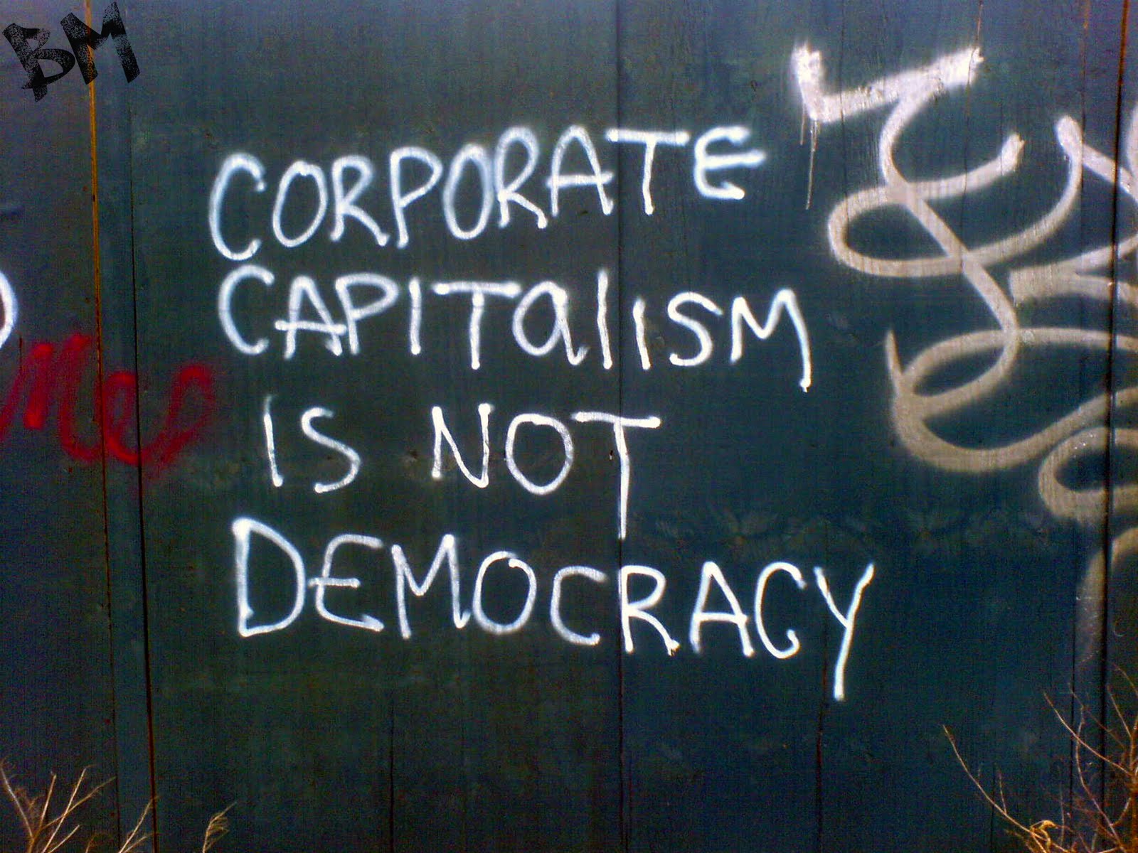 Capitalism is not democracy